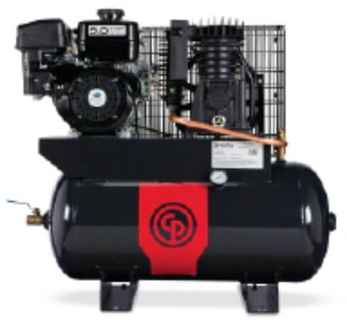 Iron Series - Two stage electric simplex and duplex compressors 5 to 20 hp